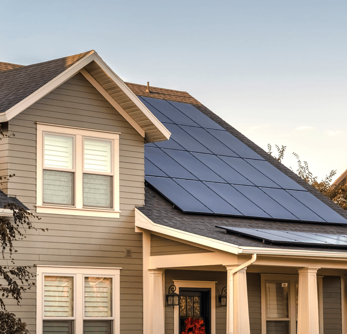 A house with solar panels on its roof, Electrical contractor Near you in Middle Tennessee, Nashville, Clarksville, Murfreesboro, Franklin, Brentwood, Lebanon, Hendersonville, Smyrna, Gallatin, La Vergne, Mount Juliet, Columbia, Cookeville, Springfield, Goodlettsville